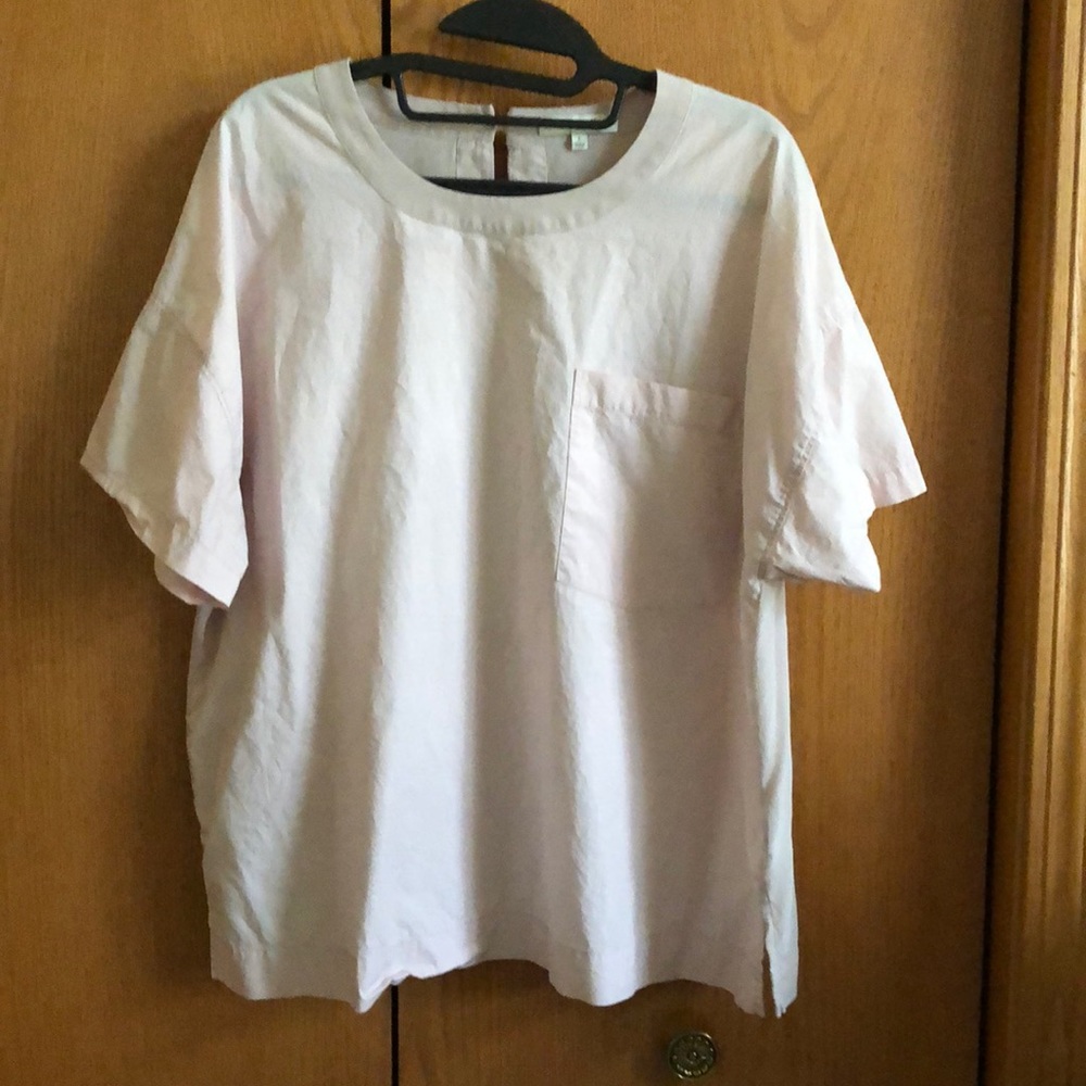 Madewell Light Pink Short-Sleeve Pocket Tee